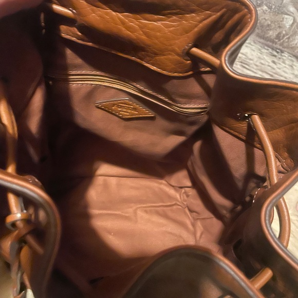 New Fossil leather backpack - Picture 8 of 9